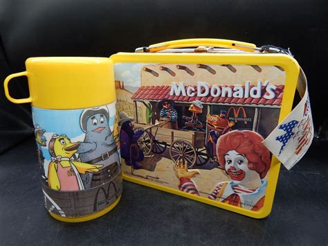 mcdonald metal lunch box|mcdonald's meal deal box.